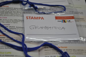 Cartellino Gramma-teca al PBF 2014